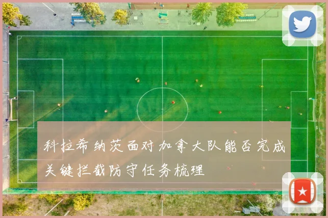 科拉希纳茨面对加拿大队能否完成关键拦截防守任务梳理
